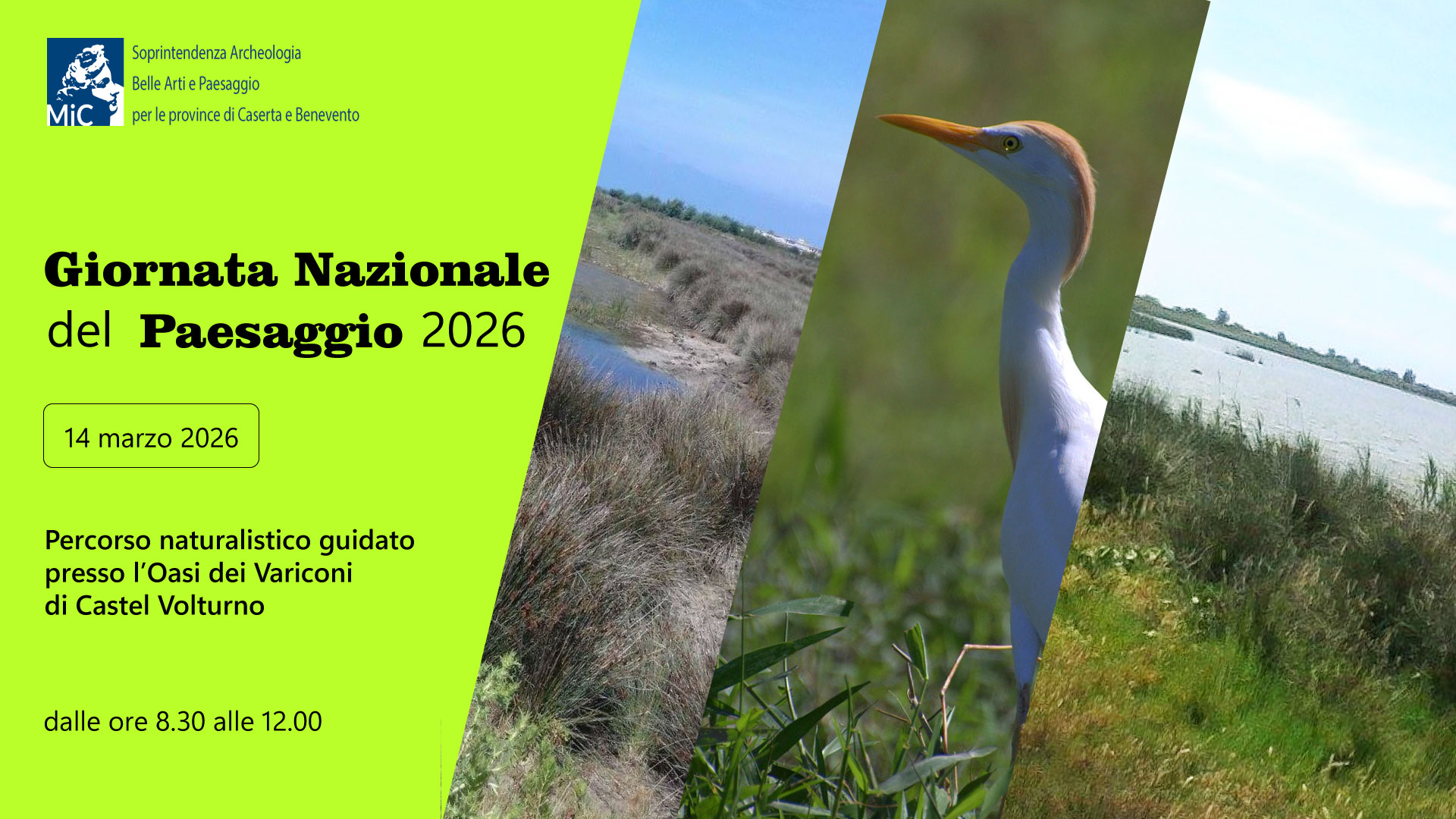 Giornata del Paesaggio 2026, la Soprintendenza Archeologia Belle Arti e Paesaggio per le province di Caserta e Benevento guida alla scoperta di un percorso naturalistico